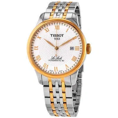 Pre-owned Tissot Le Locle Automatic Silver Dial Men's Watch T006.407.22.033.01