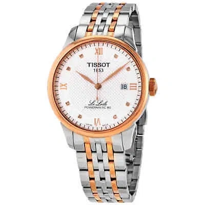 Pre-owned Tissot Le Locle Automatic Silver Dial Men's Watch T006.407.22.036.00
