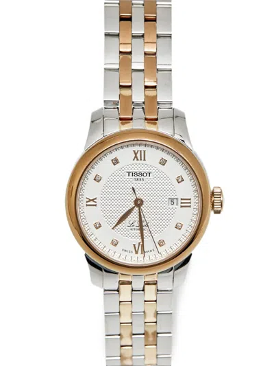 Pre-owned Tissot Le Locle Diamond 29mm Watch In White