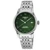 Tissot Le Locle Powermatic 80 Automatic Green Dial Stainless Steel Men's Watch T006.407.11.093.00 In Green
