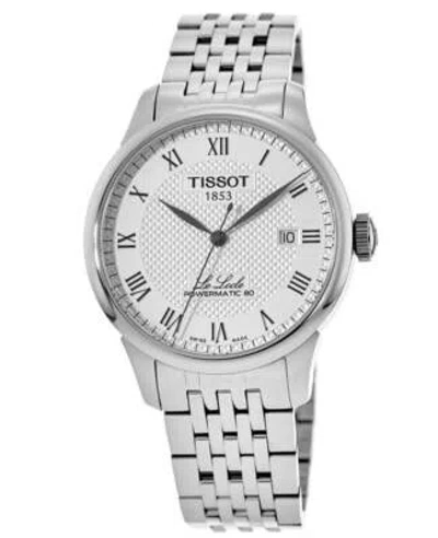 Pre-owned Tissot Le Locle Powermatic 80 Automatic Steel Men's Watch T006.407.11.033.00