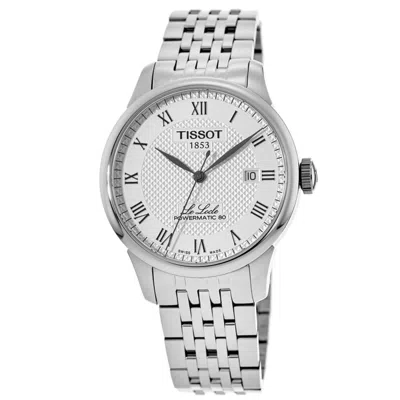 Tissot Le Locle Powermatic 80 Automatic Steel Men's Watch T006.407.11.033.00 In Silver