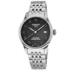 Tissot Le Locle Powermatic 80 Black Dial Stainless Steel Men's Watch T006.407.11.053.00 In Metallic
