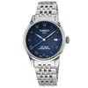 Tissot Le Locle Powermatic 80 Blue Dial Stainless Steel Men's Watch T006.407.11.043.00 In Blue