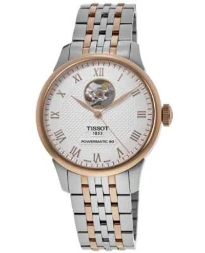 Pre-owned Tissot Le Locle Powermatic 80 Silver Dial Men's Watch T006.407.22.033.02