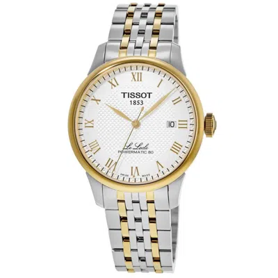 Tissot Le Locle Powermatic 80 Silver Dial Two-tone Men's Watch T006.407.22.033.01