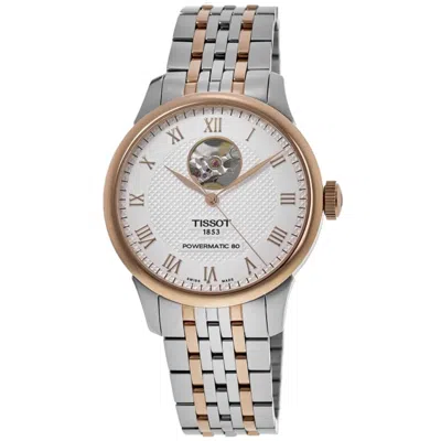 Tissot Le Locle Powermatic 80 Silver Dial Two-tone Steel Men's Watch T006.407.22.033.02 In Gold