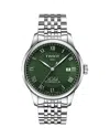 Tissot Le Locle Powermatic 80 Watch, 39mm In Green/silver
