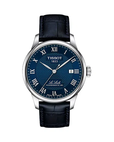 Tissot Le Locle Watch, 40mm In Blue
