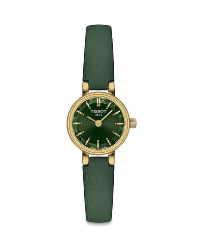 Tissot Lovely Round Watch, 20mm In Green