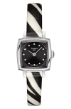 Tissot Lovely Ladies Quartz Watch T058.109.17.056.00 In Black/white
