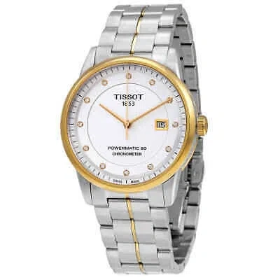 Pre-owned Tissot Luxury Automatic Silver Dial Men's Watch T086.408.22.036.00