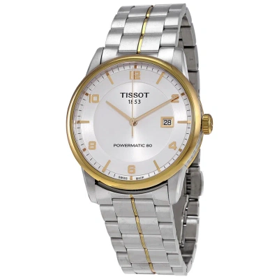 Tissot Luxury Automatic Silver Dial Two-tone Men's Watch T086.407.22.037.00 In Two Tone  / Gold / Gold Tone / Silver / Yellow