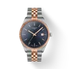 Tissot Men's Swiss Ballade Two-tone Stainless Steel Bracelet Watch 40mm In Blue