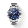 Tissot Men's Swiss Chronograph Chrono Xl Classic T-sport Stainless Steel Bracelet Watch 45mm