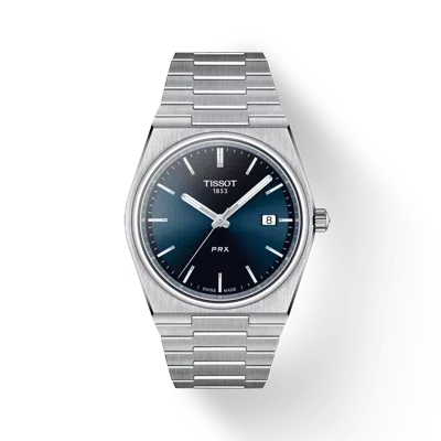 Tissot Mens Blue T137.410.11.031.00 Prx Stainless Steel Quartz Watch