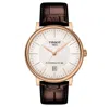 Tissot Men's 40mm Automatic Watch In Brown