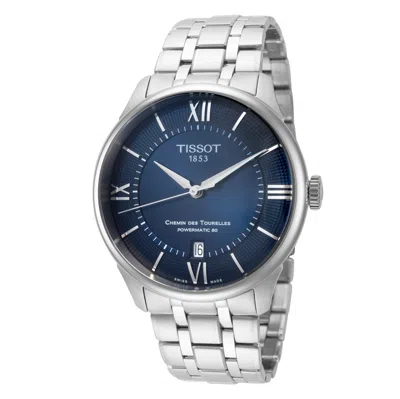 Tissot Men's Chemin Des Tourelles 39mm Automatic Watch In Silver