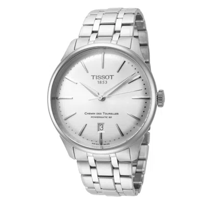 Tissot Men's Chemin Des Tourelles 39mm Watch T1398071103100 In Metallic