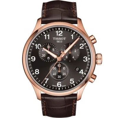 Tissot Men's Chrono Xl Classic Black Dial Watch