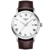 Tissot Men's Classic White Dial Watch In White