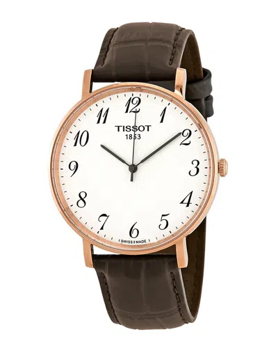 Tissot Men's Everytime Large Watch In Brown