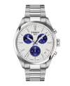 Tissot Pr 100 Chronograph Bracelet Watch, 40mm In Metallic