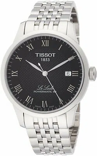 Pre-owned Tissot Men's Le Locle Swiss Automatic Stainless Steel Dress Watch T0064071105300