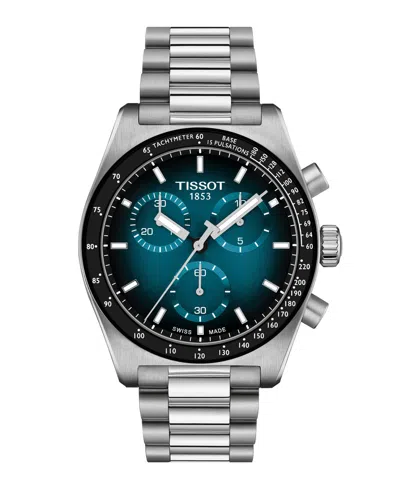 Tissot Men's Mineral Quartz Chronograph Stainless Steel Watch, 40mm In Gold