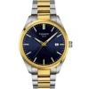 Tissot Men's Swiss Pr 100 Two-tone Stainless Steel Bracelet Watch 40mm In Metallic