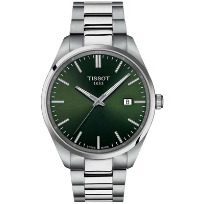 Tissot Men's Pr 100 Green Dial Watch