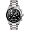 Tissot Men's Swiss Chronograph Prs 516 Stainless Steel Bracelet Watch 40mm In Metallic