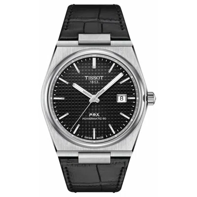 TISSOT MEN'S PRX BLACK DIAL WATCH