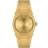 Tissot T137.210.33.021.00 Prx Gold-tone Stainless Steel Quartz Watch In Gold
