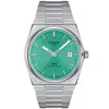 Tissot Men's Swiss Automatic Prx Powermatic 80 Stainless Steel Bracelet Watch 40mm In Silver