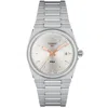 Tissot Men's Swiss Prx Stainless Steel Bracelet Watch 40mm In Silver