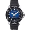 Tissot T-sport Automatic Synthetic Strap Watch, 43mm In Black