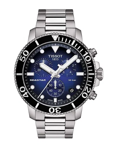 Tissot Men's Seastar 1000 Watch In Blue