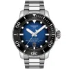 Tissot Men's Swiss Automatic Seastar Stainless Steel Bracelet Watch 46mm In Metallic