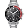 Tissot Men's Seastar Black Dial Watch