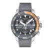 Tissot Men's Seastar Chrono Quartz Analogue Watch In Grey/steel