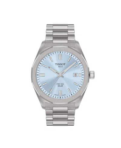 Tissot Men's Solar Swiss Stainless Steel Watch, 39mm In Pattern