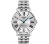 Tissot Carson Premium Powermatic Bracelet Watch, 40mm In Silver
