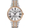 Tissot Men's Carson 40mm Automatic Watch In Silver
