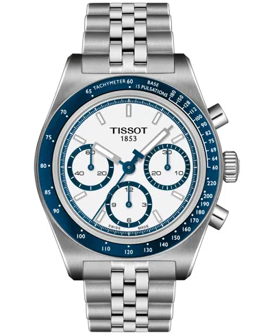 TISSOT MEN'S SWISS AUTOMATIC CHRONOGRAPH PR516 STAINLESS STEEL BRACELET WATCH 41MM