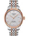 Tissot Men's Swiss Automatic Le Locle Two-tone Stainless Steel Bracelet Watch 39mm In Two-tone