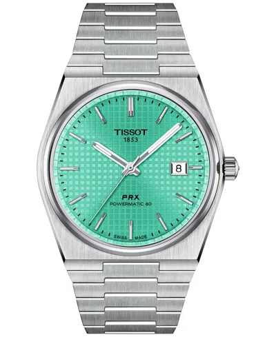 TISSOT MEN'S SWISS AUTOMATIC PRX POWERMATIC 80 STAINLESS STEEL BRACELET WATCH 40MM