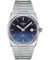Tissot Men's Swiss Automatic Prx Powermatic 80 Stainless Steel Bracelet Watch 40mm In No Color