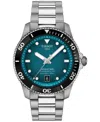 Tissot Men's Swiss Automatic Seastar 1000 Powermatic 80 Stainless Steel Bracelet Watch 40mm In No Color