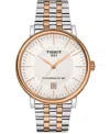 Tissot Men's T0994072203802 Chemin Des Tourelles 42mm Automatic Watch In Two Tone